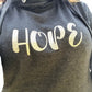 Hope Cowl Neck Hoodie, Cross Over Hoodie, Cowl Neck Hoody, Hope Hoody, Personalised Hoodies