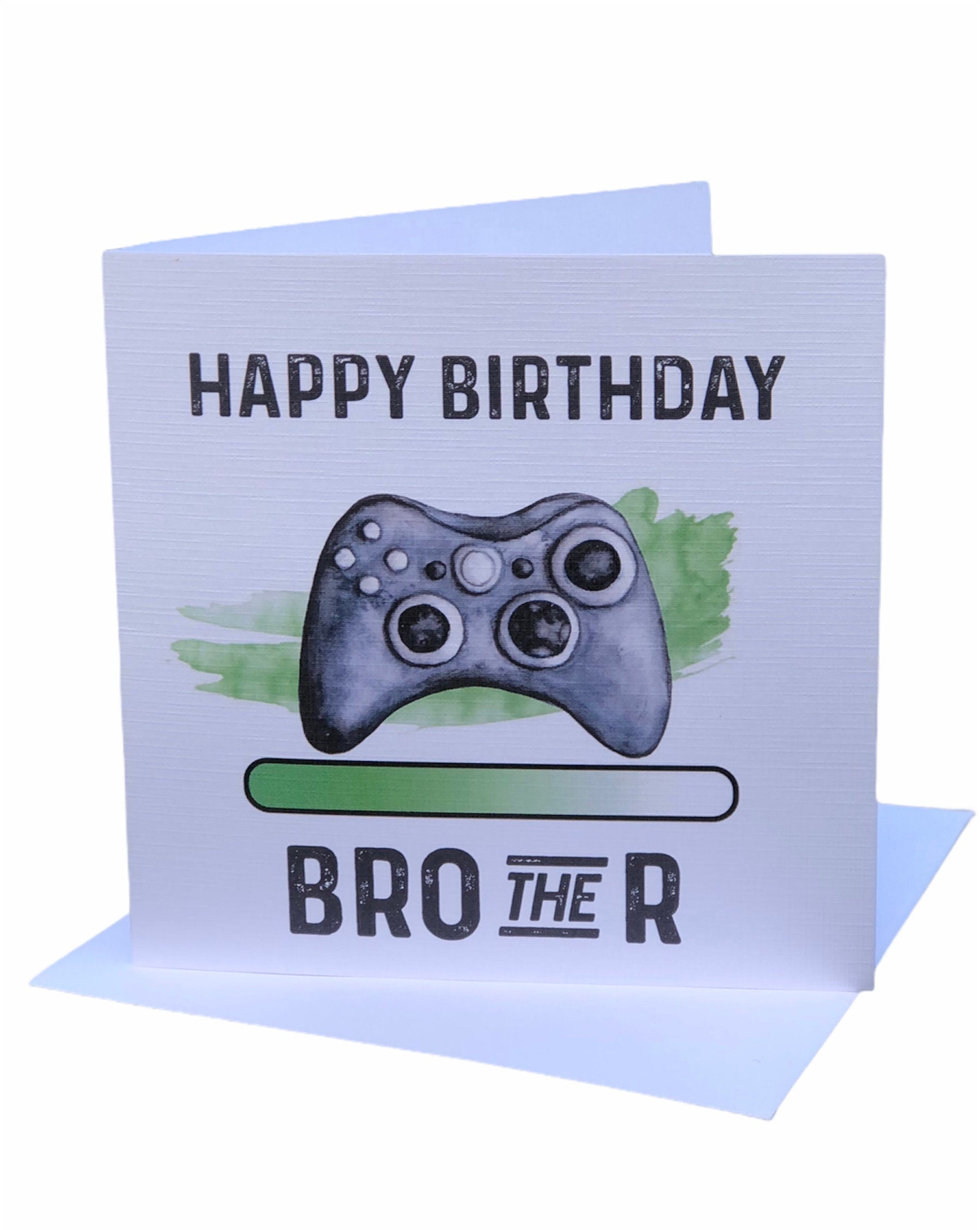 Personalised Brother Gaming Birthday Card, Uncle Gaming Legend Birthday Card, Uncle Greeting Card