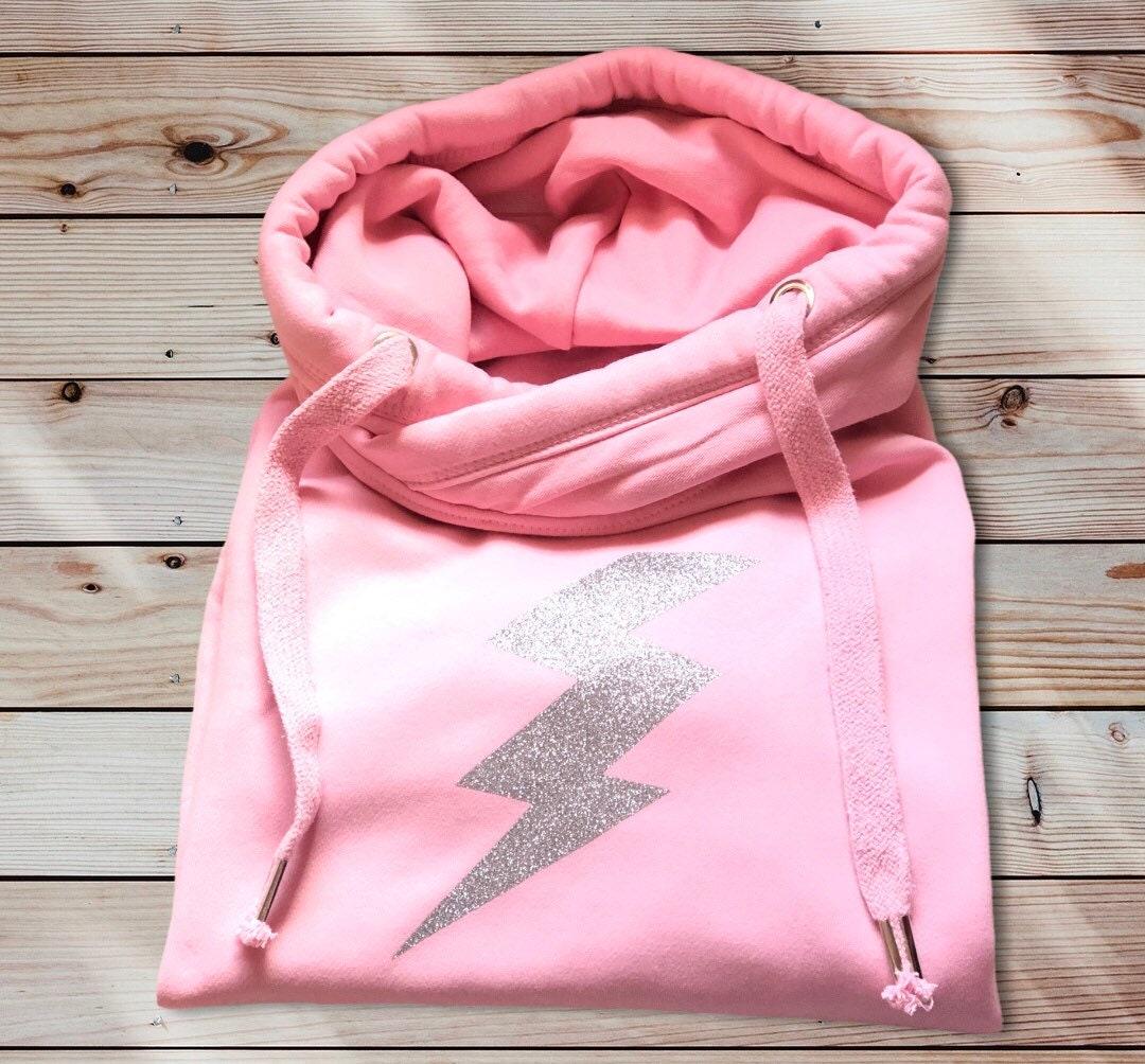 Cross Neck Hoodie, Lightening Bolt Hoodie, Cowl Neck Hoody, Cross Over Hoodie, Cowl Neck Hoodie, Star Shape Coloured Hoody, Hoodies
