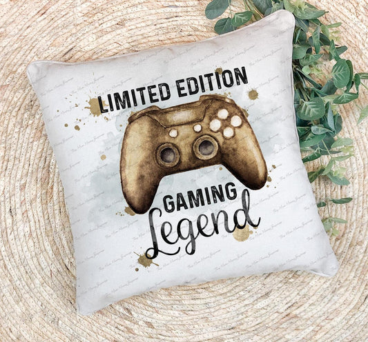 Personalised Gaming Cushion, Gamer Pillow Gift, Ultimate Gamer Gift, Teenage Boy Gift,Gamer Gift