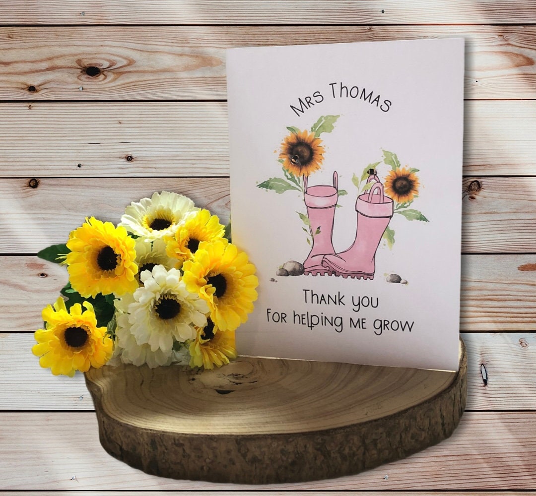 Teacher Mug, Teacher Gift, Personalised Teacher Thank You Mug Set, Teacher Appreciation Gift