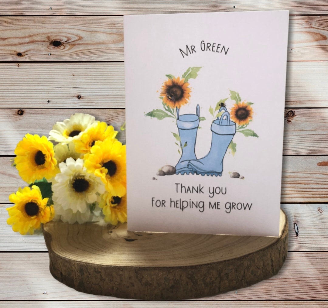 Teacher Mug, Teacher Gift, Personalised Teacher Thank You Mug Set, Teacher Appreciation Gift