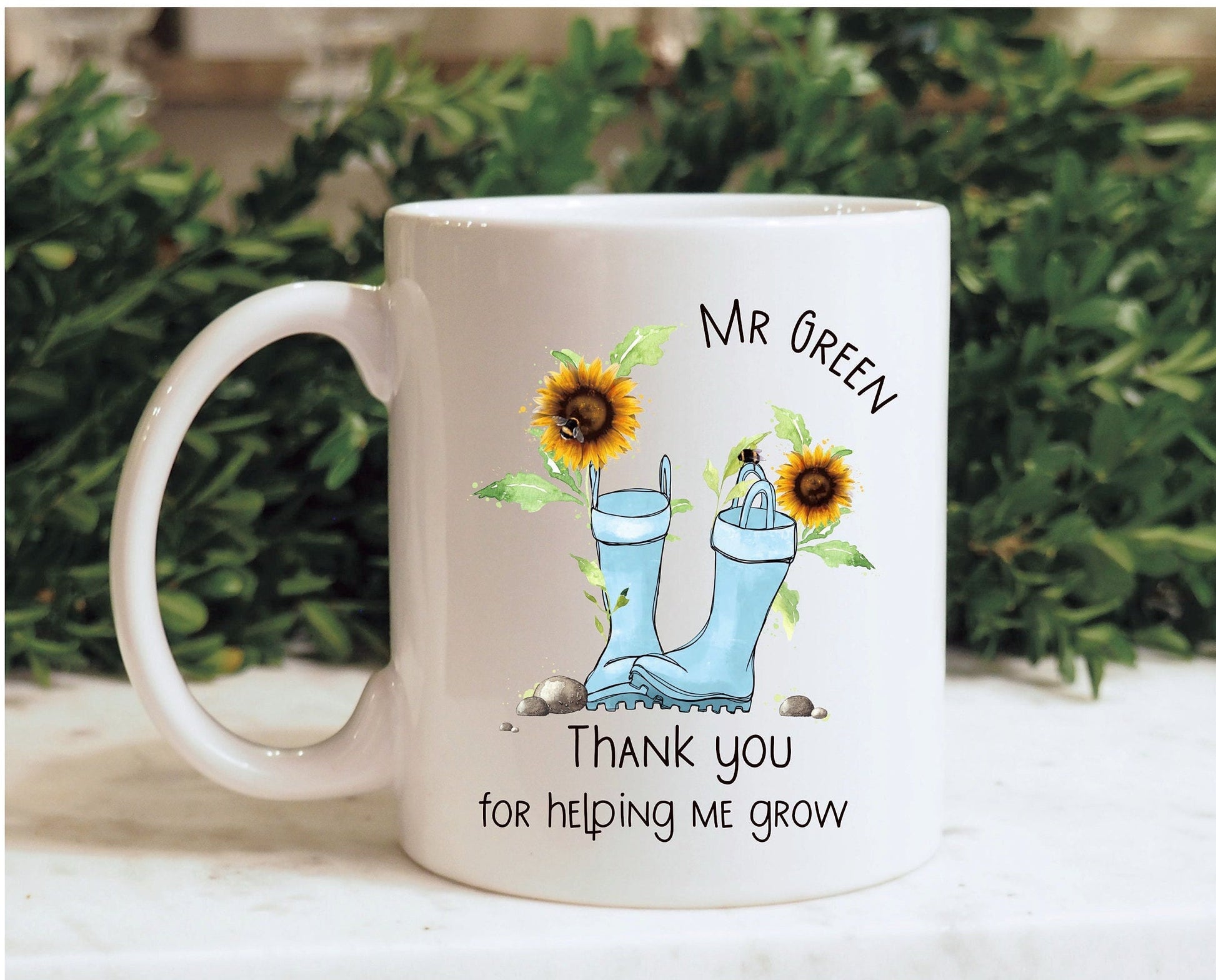 Teacher Thank You Mug Set, Teacher Appreciation Gift
