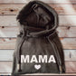 MAMA Cowl Neck Hoodie, Cross Over Hoody, Cowl Neck Hoodie, Hope Hoody, Personalised Hoodies