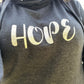 Hope Cowl Neck Hoodie, Cross Over Hoodie, Cowl Neck Hoody, Hope Hoody, Personalised Hoodies