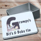 Grampy Gift, Personalised Grandad Keepsake Tin, Fathers Day Gift, Gift For Him, Bampi, Daddy,