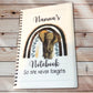 Personalised Notebook, Mothers Day Gift for Mum, Nan, Nanna, Nana. Spiral Bound Personalised Notebook