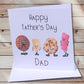 Fathers Day Card, Bampi Card, Grampy Card, Daddy Father's Day Card, Greeting Card, Bampy Card, Biscuit Card