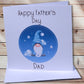 Gonk Fathers Day Card, Bampi Card, Grampy Card, Daddy Father's Day Card, Greeting Card, Bampy Card,