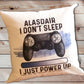 Gamer Gift, Personalised Gamer Cushion, Teenager Gift, Gamer Gift, Boyfriend Gift, Gift For Him, Page Boy Gift, Sleep, Eat, Game and Repeat