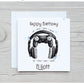 Gamer Birthday Card, Controller And Headset Birthday Card, Card For Him, Personalised Gamer Birthday Card