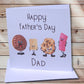 Fathers Day Card, Bampi Card, Grampy Card, Daddy Father's Day Card, Greeting Card, Bampy Card, Biscuit Card