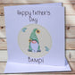 Fathers Day, Gonk Father's Day Card, Bampi Card, Grampy Card, Daddy Father's Day Card, Greeting Card, Bampy Card,