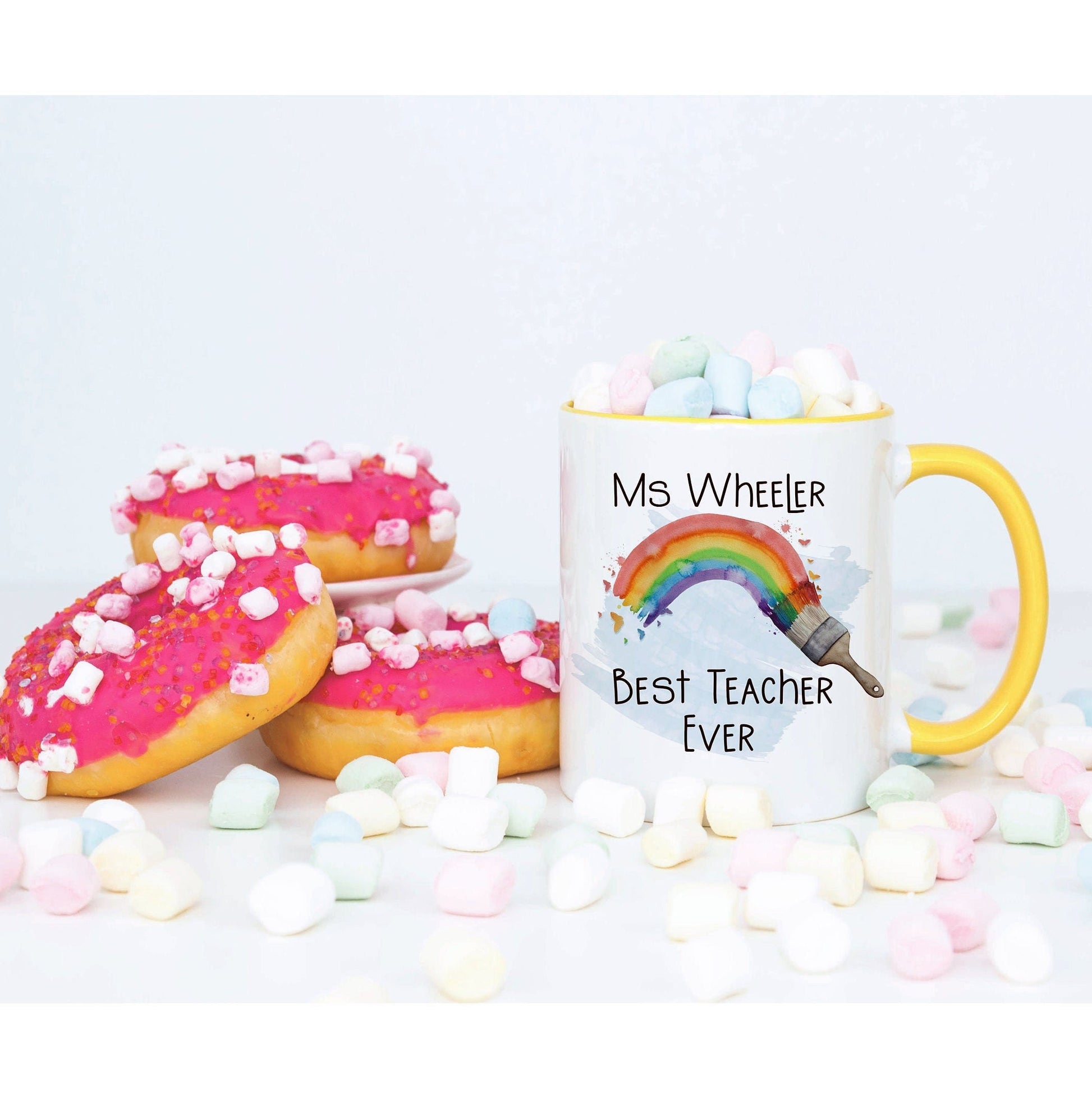 Teacher Mug, Personalised Teacher Mug, Thank You Teacher Mug Set, Teacher Appreciation Gift, Personalised Teacher Gift, End of Term Gift