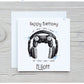 Gamer Birthday Card, Controller And Headset Birthday Card, Card For Him, Personalised Gamer Birthday Card