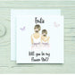 Flower Girl Proposal Card, Personalised Proposal Card, Maid Of Honour Proposal Card, Will you be My Flower Girl?