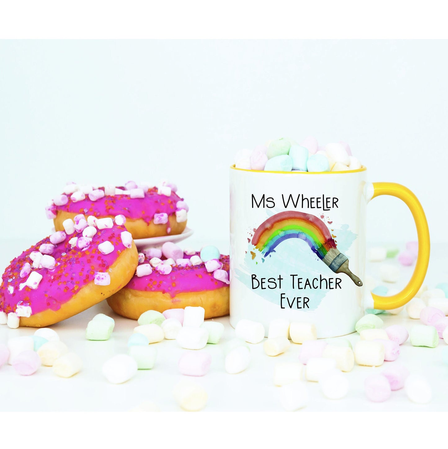 Teacher Mug, Personalised Teacher Mug, Thank You Teacher Mug Set, Teacher Appreciation Gift, Personalised Teacher Gift, End of Term Gift