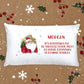 Santa Pillow Case, Father Christmas Pillow Case, Personalised Christmas Eve Pillow Case