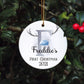 Personalised Baby's First Christmas Bauble, First Christmas Bauble, Personalised Baby First Christmas Bauble, Baby Tree Decoration