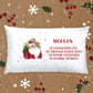 Santa Pillow Case, Father Christmas Pillow Case, Personalised Christmas Eve Pillow Case
