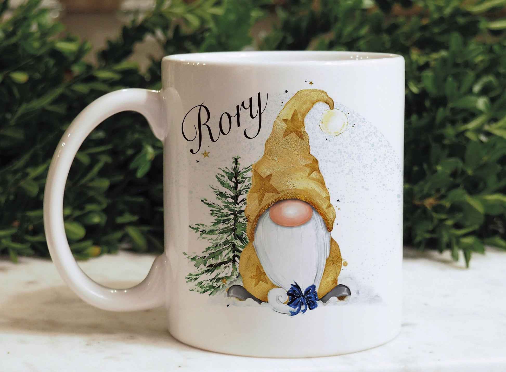 Gnome Christmas Tree Bauble, Personalised Gonk Tree Decoration, Christmas Gonk Tree Ornament