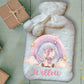 Personalised Hot Water Bottle, Unicorn Personalised Hot Water Bottle, Unicorn Rainbow Hot Water Bottle, Christmas Hot Water Bottle Gift