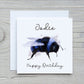 Bee Birthday Card, Personalised Birthday Card For Girls, Bee Design Birthday Card