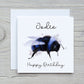 Bee Birthday Card, Personalised Birthday Card For Girls, Bee Design Birthday Card