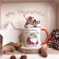 Personalised Santa Hot Chocolate Christmas Mug, Father Christmas Hot Chocolate Mug, Christmas Movie Mug,Christmas Hot Chocolate Mug