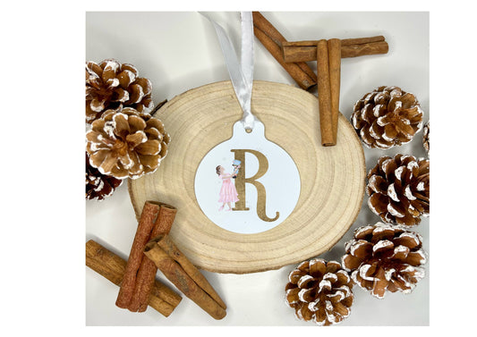 Personalised Dancer & Nutcracker Bauble, Personalised Christmas Dancer Bauble, Nutcracker Bauble, Kids Christmas Tree Decoration