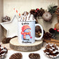 Snowman Christmas Mug, Snowman Hot Chocolate Christmas Mug