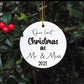 Our Last Christmas As Mr & Miss Tree Decoration, Our Last Christmas As Mr And Miss Christmas Bauble, 2021 Bauble
