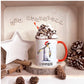 Penguin Christmas Mug, Personalised Penguin Christmas Mug, Personalised Penguin Mug, Penguin Christmas Gift.