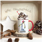 Penguin Christmas Mug, Personalised Penguin Christmas Mug, Personalised Penguin Mug, Penguin Christmas Gift.