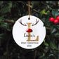 Personalised Baby's First Christmas Bauble, First Christmas Bauble, Personalised Baby First Christmas Bauble, Baby Tree Decoration
