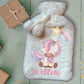 Personalised Hot Water Bottle, Unicorn Personalised Hot Water Bottle, Unicorn Rainbow Hot Water Bottle, Christmas Hot Water Bottle Gift