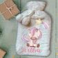 Personalised Hot Water Bottle, Unicorn Personalised Hot Water Bottle, Unicorn Rainbow Hot Water Bottle, Christmas Hot Water Bottle Gift