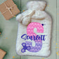 Personalised Hot Water Bottle, Poppit Personalised Hot Water Bottle, Fidget Hot Water Bottle, Christmas Hot Water Bottle, Sensory Gift Idea