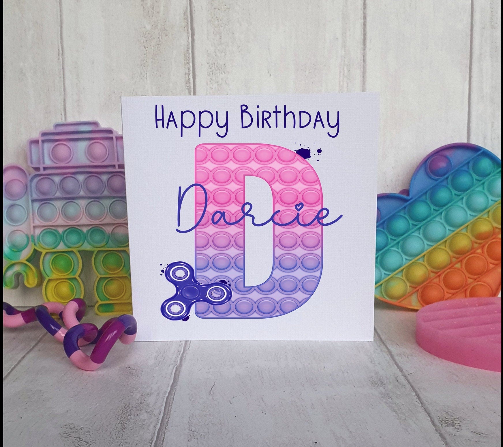 Poppit Personalised T-shirt, Poppit Fidget, Kids And Adult Sizes Available, Poppit Toy T-shirt