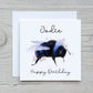 Bee Birthday Card, Personalised Birthday Card For Girls, Bee Design Birthday Card