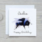 Bee Birthday Card, Personalised Birthday Card For Girls, Bee Design Birthday Card