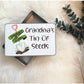 Seed Storage Tin, Personalised Gardeners Storage Box, Grampy's Seed Tin, Nanna's Seed Tin, Personalised Seed Storage Tin, Seed Container
