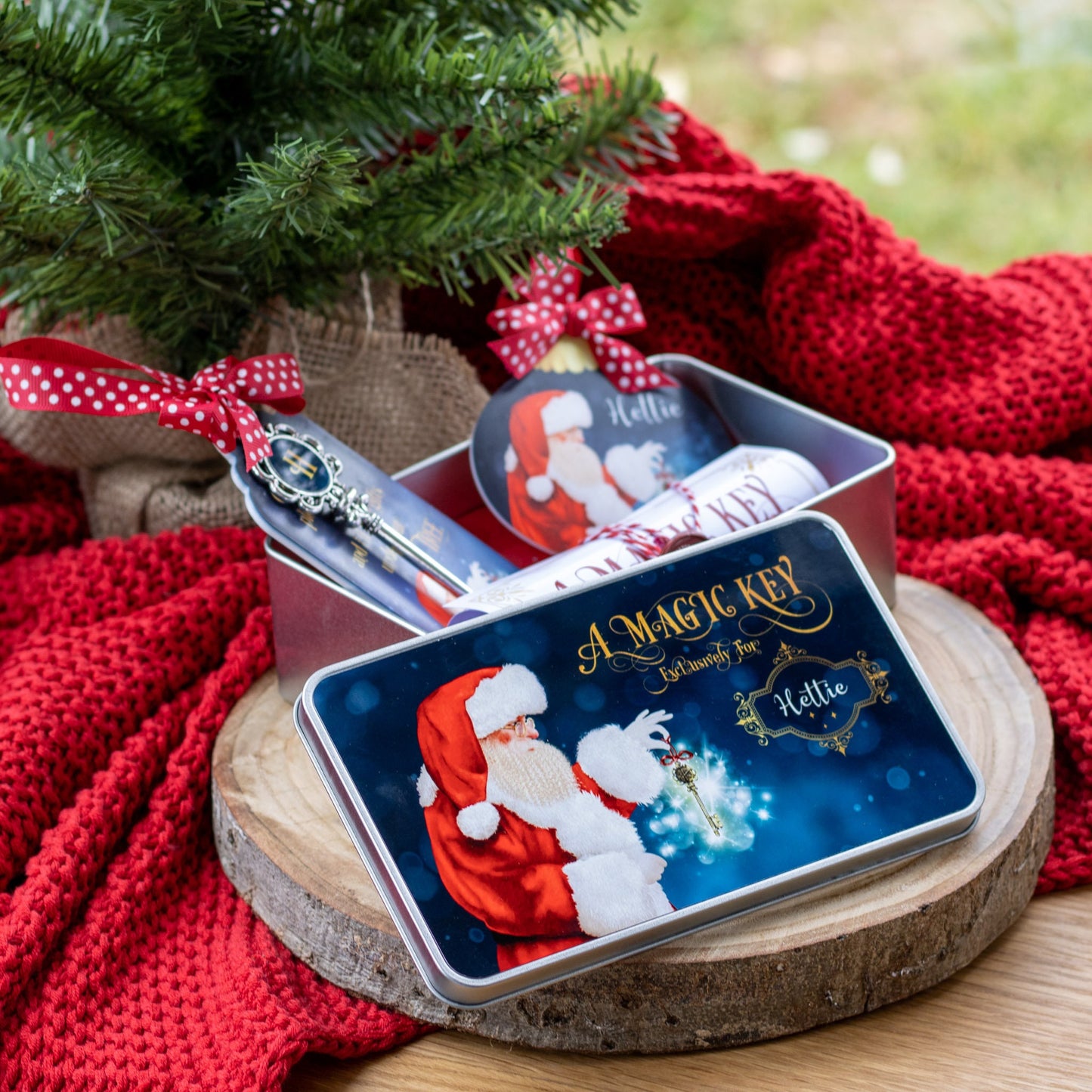 Father Christmas's Magic Key, Santa Bauble, Christmas Eve Box, Magic Key certificate, Santa's Magic Key & Tag