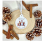 Personalised Family Christmas Bauble, Personalised Our Family Xmas Tree Decoration, Family Christmas Tree Ornament