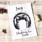 Personalised Gamer Christmas Eve Treat Bag, Gamer Xmas Treat Bag, Personalised Gamer Christmas Gift