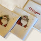 Personalised Christmas Napkins, Christmas Dinner Napkins, Re-usable Christmas Serviettes, Christmas Tableware