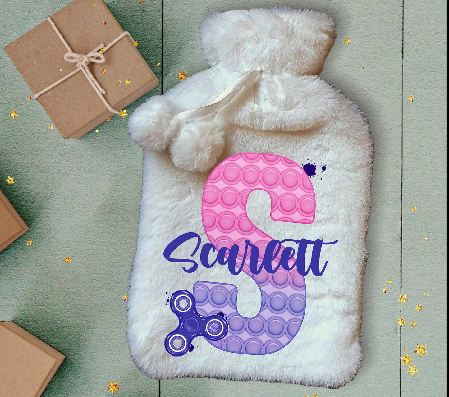 Poppit Personalised T-shirt, Poppit Fidget, Kids And Adult Sizes Available, Poppit Toy T-shirt