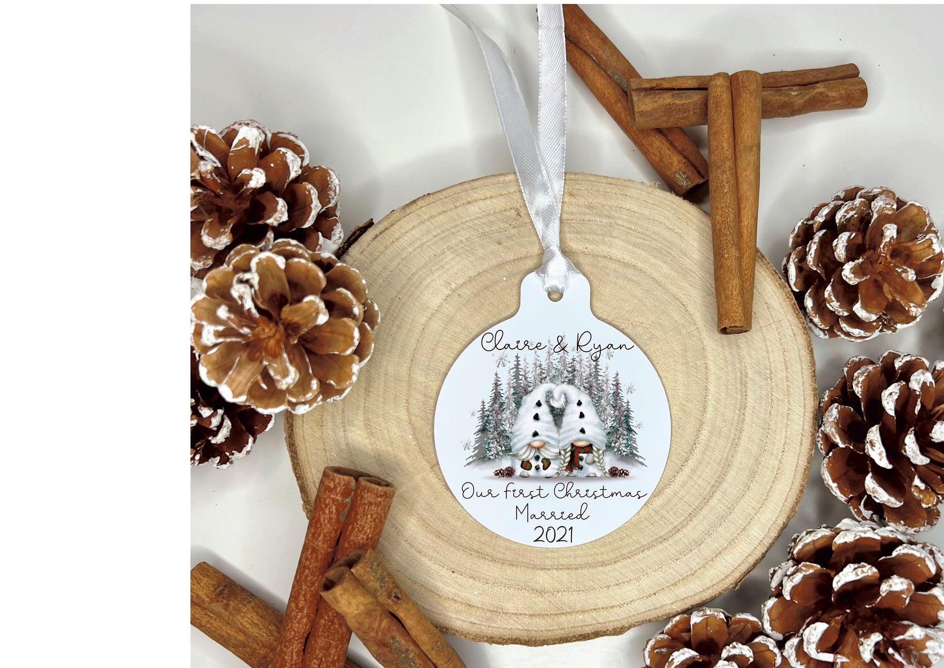 Mr And Mr, First Christmas Married Bauble, Gonk 1st Xmas Married Tree Dec, First Xmas Mr & Mrs, 1st Xmas Mr And Mr, 1st Xmas Mrs And Mrs,