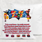 Super Hero Book Cushion, Personalised Superhero Book Cushion, Super Hero Pillow Cover & Insert