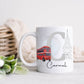 Personalised London Bus Mug, Big Ben Mug, London Themed Mug Gift Set, Gift For Him, Gift For Her, Birthday Gift